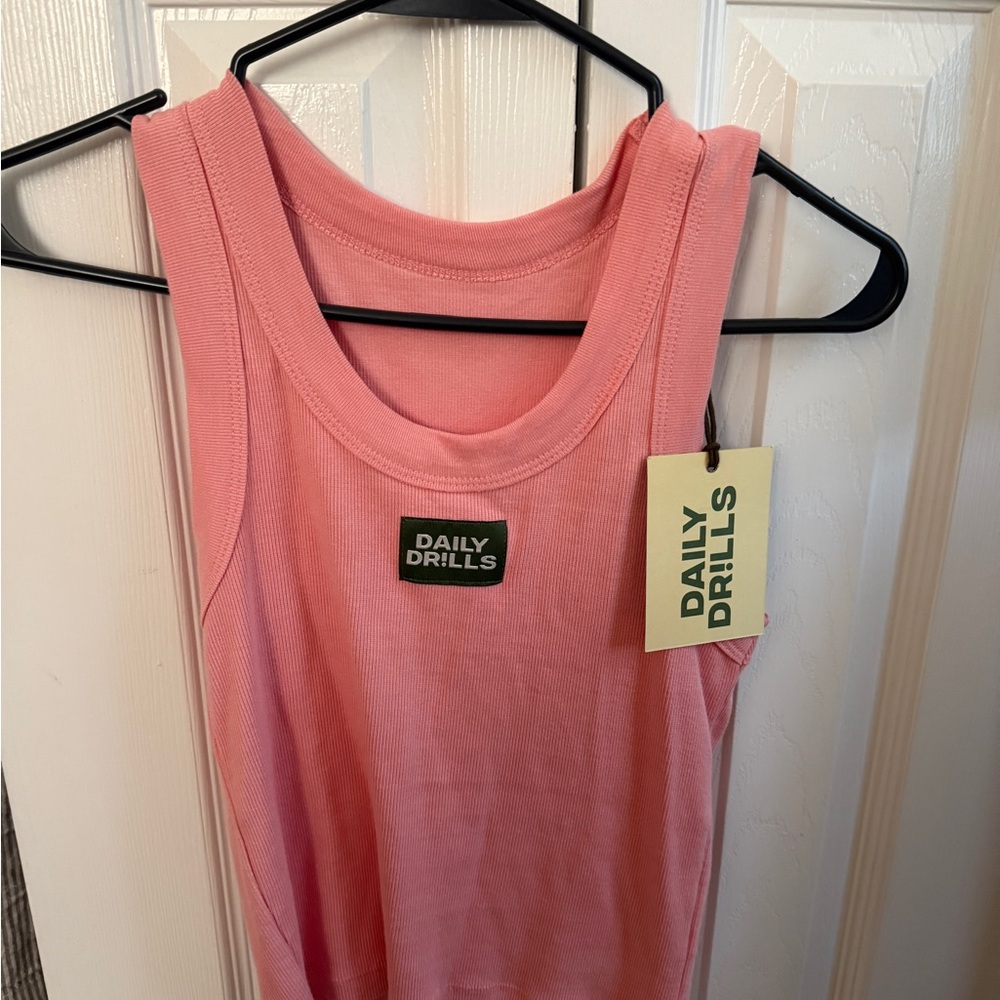 Daily Drills Pink Women's Tank Top